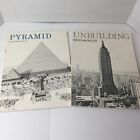 Pyramid 1975 & Unbuilding 1980 By David Macaulay Paperback