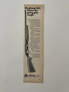 Vintage 1971 Mossberg Model 500 Shotgun Print Ad - Bild 1 von 3