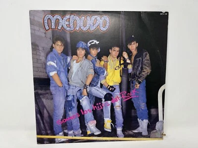 Menudo Somos Los Hijos del Rock Vintage Vinyl Record LP MITV-128 Ricky Martin - Image 1 of 4