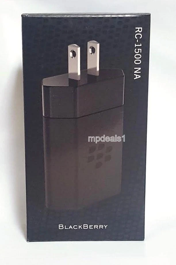 New OEM BlackBerry RC‑1500 Rapid Travel Wall Fast Quick Charger Power adapter - Image 1 of 3