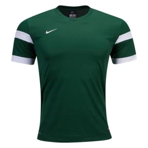 NIKE Top Boys L TROPHY II SOCCER Youth Mesh Lightweight DRI Fit Loose Green NWT - Picture 1 of 1
