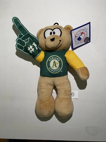 Oakland A's 9” Plush Bear Good Stuff MLB LICENSED New Cover