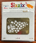 Sizzix Embossing Folders GRAPES-Brass-38-9544-New