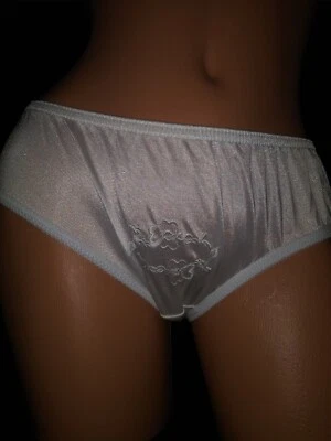 De colección Sedoso Brillante Burbuja Espalda Bragas Shine Skins Nylon Bragas Lencería Foto 1 de 4