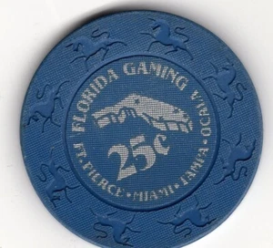 Pista de carreras: Florida Gaming Corporation 25 centavos, pies Pierce, Miami, Tampa, Ocala - Imagen 1 de 2