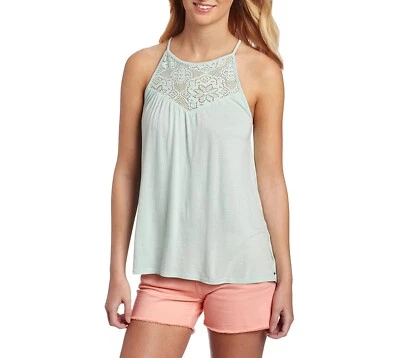 O'Neill SHAKE новом кружева открытый середины спагетти ремень Майка Cami Junior's Top - Изображение 1 из 4