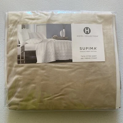Sábana bajera doble Hotel Collection, arena 👍 Foto 1 de 3