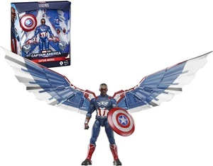 Marvel Legends 6" Captain America 4 Brave New World Captain America Sam 250101 - Picture 1 of 10