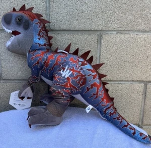 Jurassic World Fallen Kingdom Velociraptor blau grau Dinosaurier Plüsch Universal - Bild 1 von 10