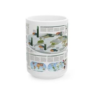 World Map - Biodiversity (1999) (Map) White Coffee Mug - Picture 1 of 9