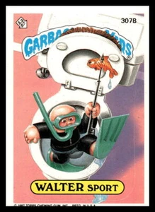 GPK 1986 cubo de basura serie 8 niños serie 8 Walter Sport 307b rompecabezas trasero - Imagen 1 de 2