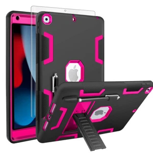 For iPad 10.2" 7th 8th 9th Case Shockproof Heavy Duty Cover+Screen Protector - Picture 1 of 68