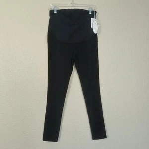 Sweet Mommy jeggings per donna incinta elastico nero taglia L - Foto 1 di 11