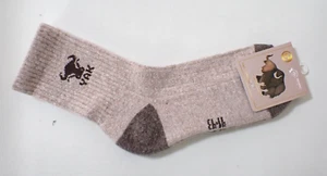 Calcetines de lana Mongolia Yak cálidos, calcetines de lana, térmicos suaves, unisex, talla EU 41-43 - Imagen 1 de 4