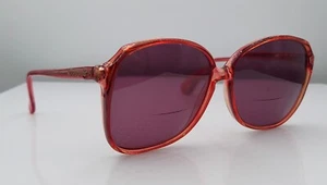 Vintage Elan 499 Burgunder Oval Sonnenbrille Hongkong NUR RAHMEN - Bild 1 von 7
