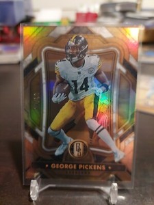 2023 Gold Standard Football George Pickens White Parallel/49 SSP Steelers 