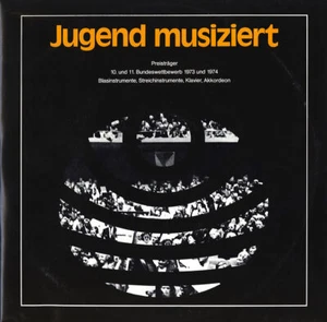 2LP Jugend Musiziert 73/4 BUCHHOLZ ZIMMERMAN Viola SCHWARZ Violin FRANZIUS Cello - Imagen 1 de 3