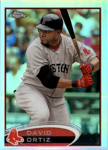2012 Topps Chrome Refractors #4 David Ortiz - NM-MT - Picture 1 of 2