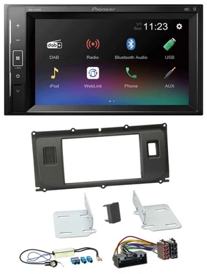 Pioneer DAB MP3 2DIN Bluetooth USB Autoradio für Land Rover Evoque Blindstopfen - Bild 1 von 4