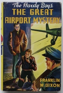1930 Franklin Dixon Hardy Boys #9 The Great Airport Mystery Beautiful Dustjacket - Picture 1 of 8