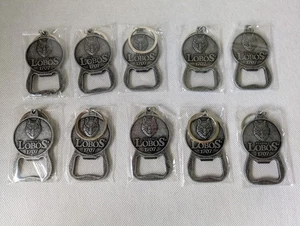 LOT OF 10 - LEBRON JAMES TEQUILA COMPANY - LOBOS 1707 KEYCHAIN BOTTLE OPENER - Picture 1 of 5