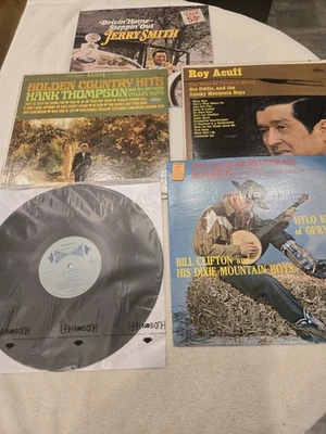 LOT OF FIVE COUNTRY ALBUMS VINYL LP'S ROY ACUFF HANK THOMPSON ETC. - Image 1 of 4