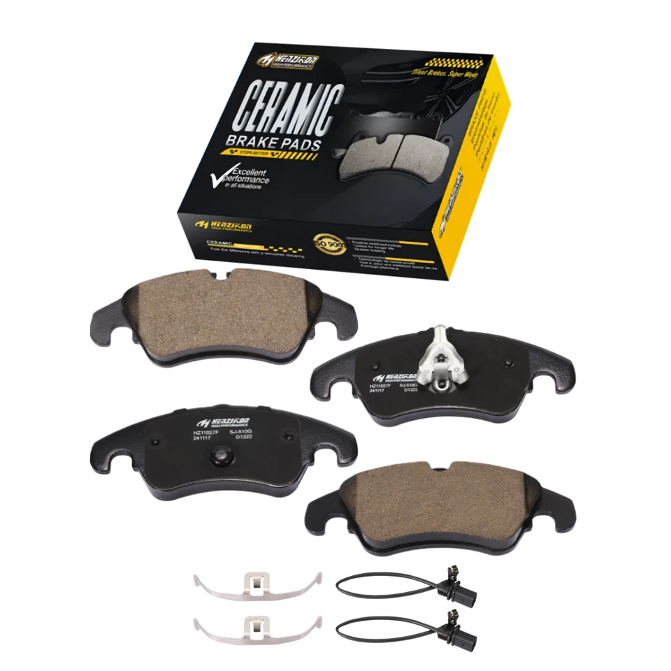 Pastillas de freno delanteras de cerámica para Audi A4 A5 A6 A7 Quattro 2009-2016 especificaciones originales Foto 1 de 4