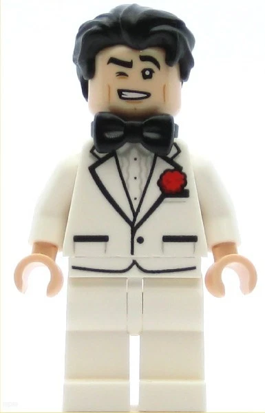 LEGO Super Heroes минифигурка Брюс Уэйн белый смокинг (подлинный) - Изображение 1 из 1