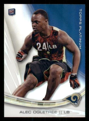2013 Topps Platinum #149 Alec Ogletree RC - Image 1 of 2
