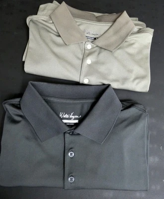 Camisas de golf Walter Hagen Polo Performance manga corta Hydro-Dri para hombre talla grande Foto 1 de 4