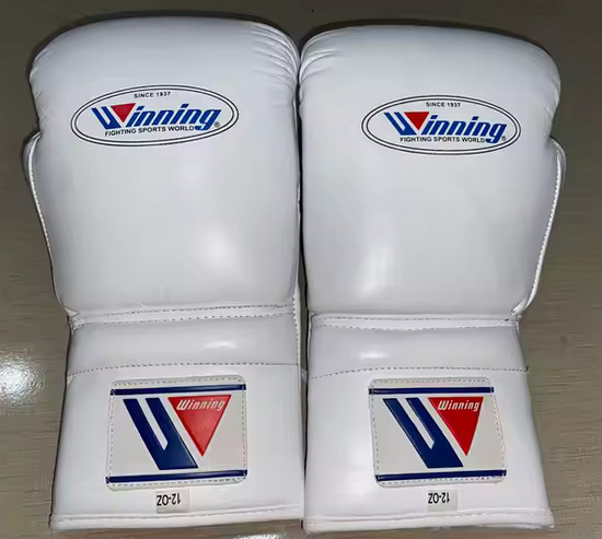 Winning ボクシンググローブ 16 oz ホワイト Winning Velcro Boxing Gloves - White – WJapan Boxing