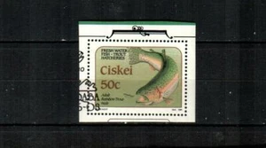 CISKEI Scott's 138a ( 1v ) Trout F/VF Used ( 1989 ) - Picture 1 of 1