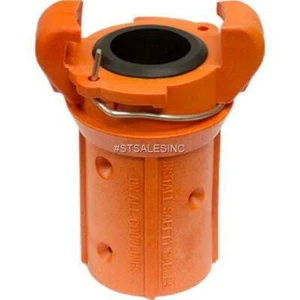 REPLACES CLEMCO 11395 NYLON SANDBLAST QUICK COUPLING FOR 3/4" ID HOSE Q-1-NY - Picture 1 of 1