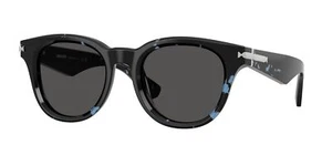BURBERRY BE4439 411187 Blue Havana Dark Grey 51 mm Men's Sunglasses - Picture 1 of 1
