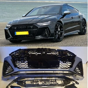 Paraurti anteriore per Audi A7 C8 4K 2019+ 2020 paraurti anteriore con griglia ottica RS7 - Foto 1 di 10