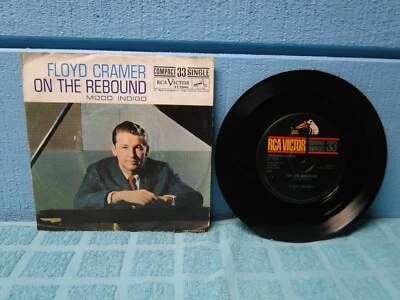 RARE Floyd Cramer On The Rebound Picture Sleeve 7" 33 RPM Single XTRA45sSHIPFREE - Image 1 of 2