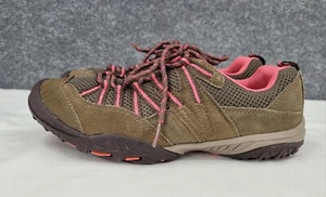 Zapatos de senderismo Khombu Pinehurst para mujer 8,5 M con cordones de cuero marrón ligero nuevos con etiquetas - Imagen 1 de 16
