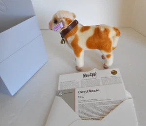 Steiff Carl Calf (Kalb Karl) 02192-nuovo con scatola-2017 Ltd Ed. Ritirato 15 cm (6") - Foto 1 di 8