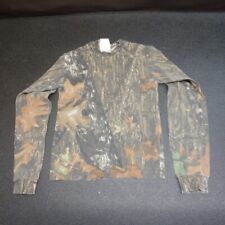 Jerzees Outdoors Boys Size Small 6-8 Mossy Oak Break Up Long Sleeve Shirt
