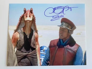 AHMED BEST In-Person signiertes Autogramm 20x25cm Star Wars - Bild 1 von 1