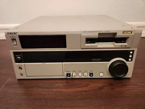 Sony DSR-1600 AP DVCAM DV MiniDV Digital Tape Player Recorder *Partially Tested* - Picture 1 of 12