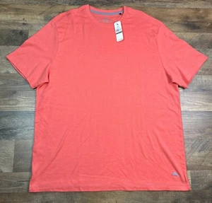 T-shirt Tommy Bahama 2XL Crew North Pointe Tee Dubarry Coral nuova con etichette XXL nuova maglietta - Foto 1 di 15