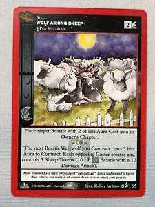 MetaZoo UFO: First Edition Wolf Among Sheep 089/165 NM/M - Picture 1 of 1