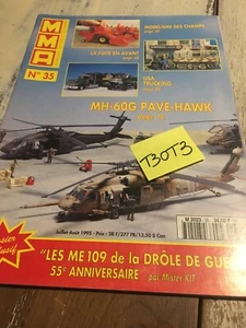 Magazine MMA N° 35 1995 ME109 MH-60G PAve-Hawk miniature modélisme - Imagen 1 de 12