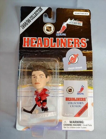 1998 / 99 New Jersey Devils Jason Arnott Headliners Figure NHL Hockey Cover