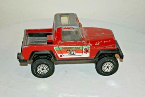 VINTAGE TootsieToy pressed steel Die Cast Red Desert Rat 4 X 4  USA VGC - Picture 1 of 9