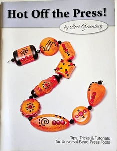 Glass Book by Lori Greenberg HOT OFF THE PRESS The Art of Beadmaking - Imagen 1 de 3