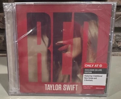 TAYLOR SWIFT “Red” TARGET EDITION CD Sealed NEW - Image 1 of 4