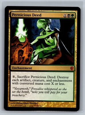 Magic The Gathering Conspiracy Pernicious Deed #191/210 MTG TCG CCG - Image 1 of 2