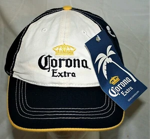 Vintage 2008 Corona Extra Beer Gold Crown Baseball Cap Hat New NOS Tags OSFM - Picture 1 of 7